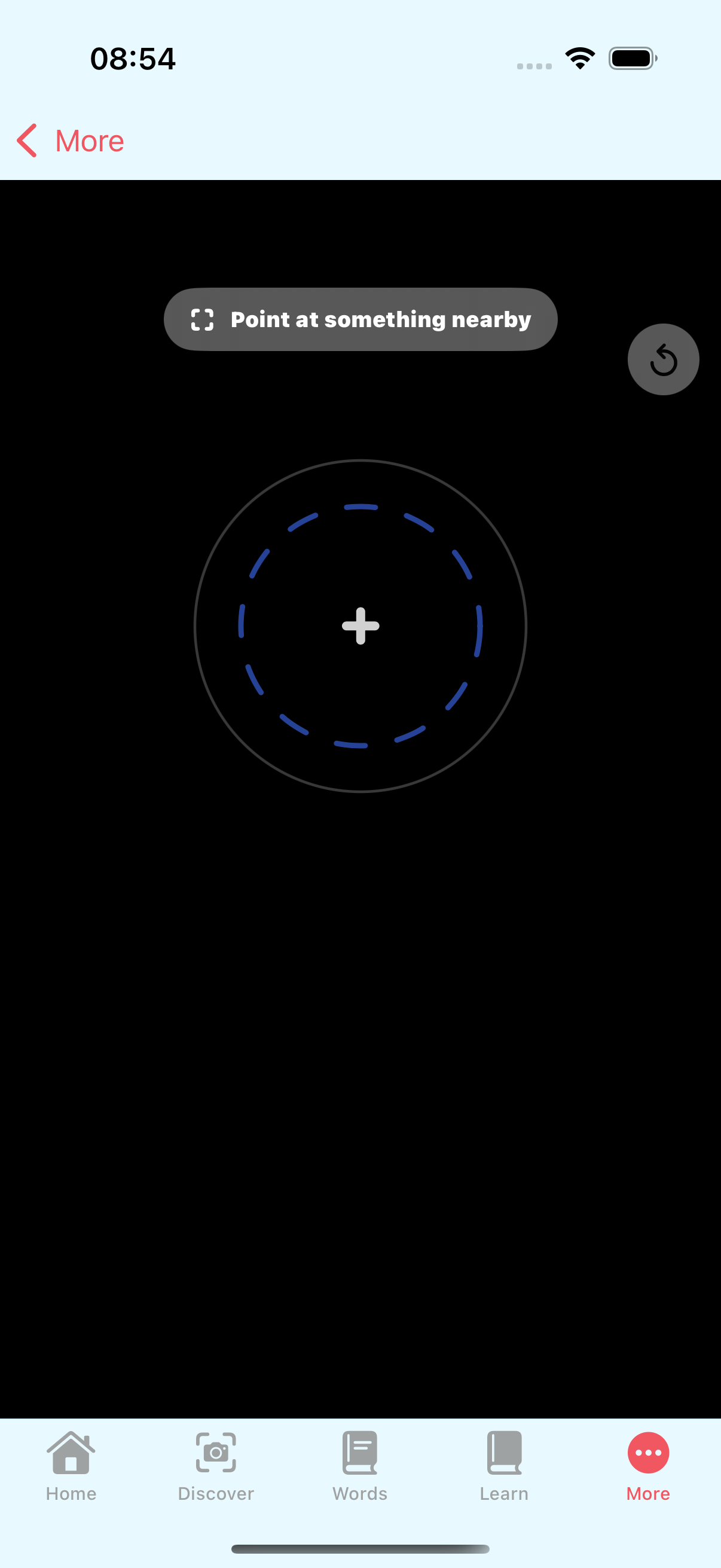 AR Camera Discovery Search