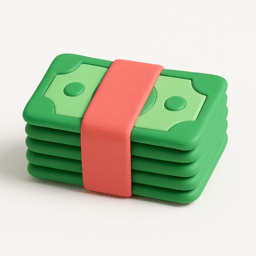 cash vocabulary illustration