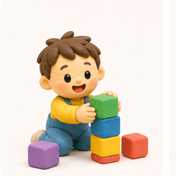 child vocabulary illustration