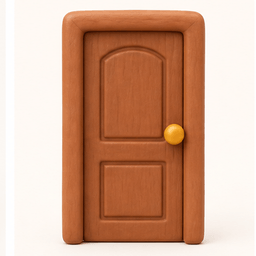 door vocabulary illustration