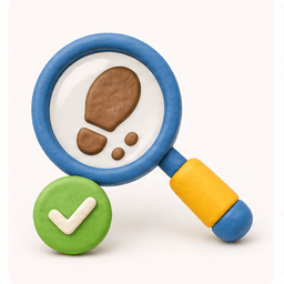 evidence / proof vocabulary illustration