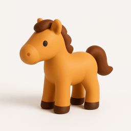 horse vocabulary illustration