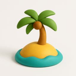 island vocabulary illustration