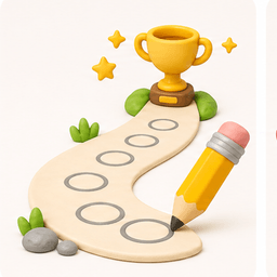 keep practising vocabulary illustration