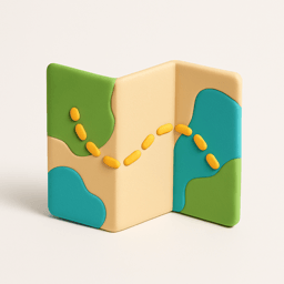 map vocabulary illustration