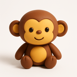 monkey vocabulary illustration