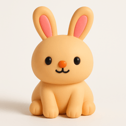 rabbit vocabulary illustration