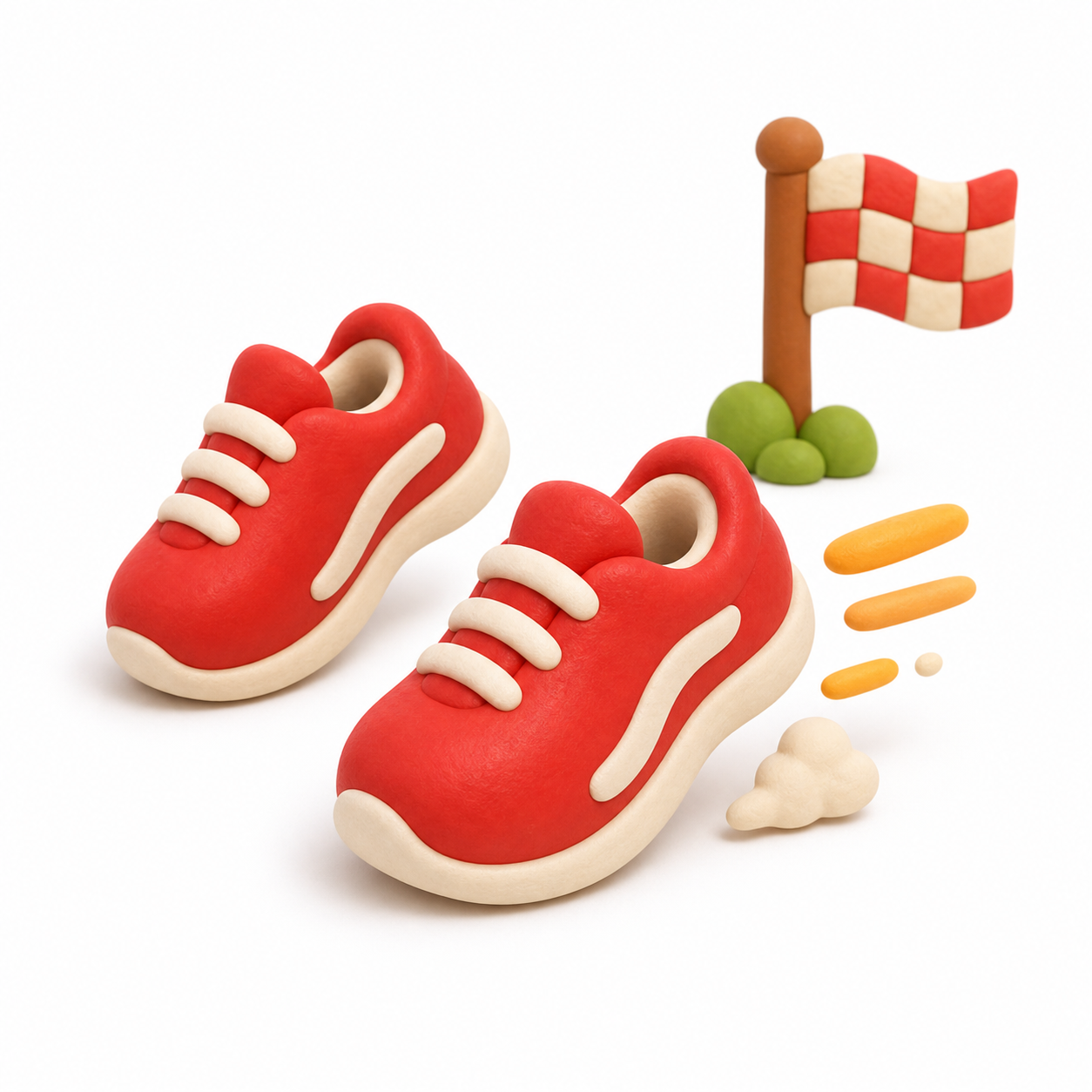 run vocabulary illustration