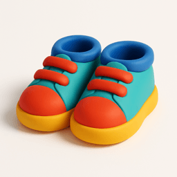 shoes vocabulary illustration