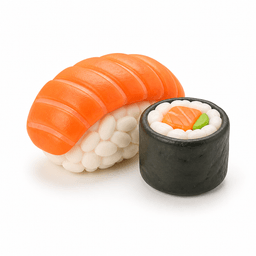 sushi vocabulary illustration