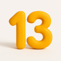 thirteen vocabulary illustration