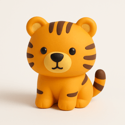 tiger vocabulary illustration