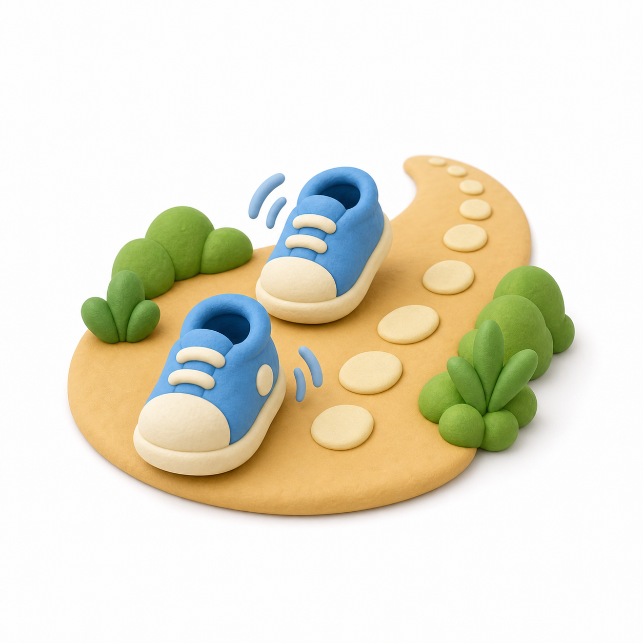 walk vocabulary illustration