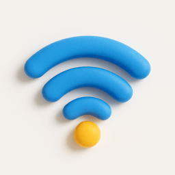 Wi-Fi vocabulary illustration